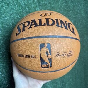 Official Spalding 2006 NBA Cross Traxxion Game Ball Basketball - Pre Owned